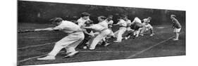 Tug-Of-War at the Mill Hill Junior School Sports Day, London, 1926-1927-null-Mounted Premium Giclee Print