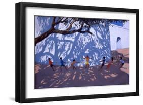 Tug of War, Gujarat, India, 2001-Andrew Macara-Framed Giclee Print