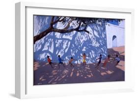 Tug of War, Gujarat, India, 2001-Andrew Macara-Framed Giclee Print