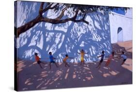 Tug of War, Gujarat, India, 2001-Andrew Macara-Stretched Canvas