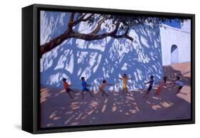 Tug of War, Gujarat, India, 2001-Andrew Macara-Framed Stretched Canvas