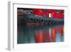 Tugboat Alongside the Barge, Cape Cod, Portsmouth, New Hampshire-Jerry & Marcy Monkman-Framed Photographic Print