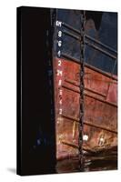 Tugboat Bow and Lowered Anchor Chain-Paul Souders-Stretched Canvas