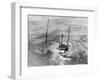 Tugboat Sinking in the English Channel-null-Framed Photographic Print