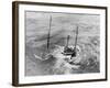Tugboat Sinking in the English Channel-null-Framed Photographic Print