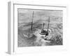 Tugboat Sinking in the English Channel-null-Framed Photographic Print