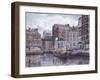 Tugboats And Tenements-Stanton Manolakas-Framed Giclee Print