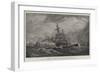 Tugs Bringing Disabled Vessels into Ramsgate, Casting Off-Oswald Walters Brierly-Framed Giclee Print