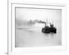 Tugs R.P. Elmore and Irene Underway, Circa 1912-Asahel Curtis-Framed Giclee Print