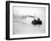 Tugs R.P. Elmore and Irene Underway, Circa 1912-Asahel Curtis-Framed Giclee Print