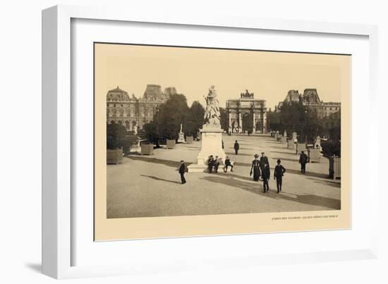 Tuileries Garden-null-Framed Art Print