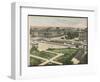 Tuileries Gardens and Palace-null-Framed Photographic Print