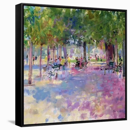 Tuileries, Paris-Peter Graham-Framed Stretched Canvas