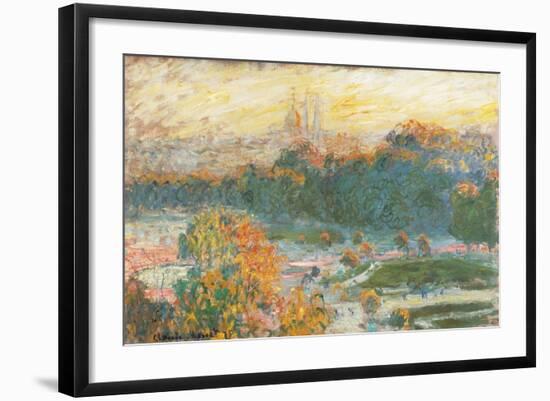 Tuileries-Claude Monet-Framed Art Print