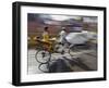 Tuk Tuk in Motion-Adam Jones-Framed Photographic Print