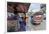 Tuk Tuk ride through Bangkok, Bangkok, Thailand, Southeast Asia, Asia-Frank Fell-Framed Photographic Print