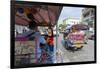 Tuk Tuk ride through Bangkok, Bangkok, Thailand, Southeast Asia, Asia-Frank Fell-Framed Photographic Print