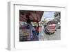 Tuk Tuk ride through Bangkok, Bangkok, Thailand, Southeast Asia, Asia-Frank Fell-Framed Photographic Print