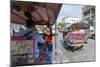 Tuk Tuk ride through Bangkok, Bangkok, Thailand, Southeast Asia, Asia-Frank Fell-Mounted Photographic Print