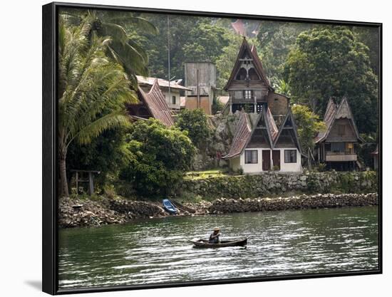 Tuk Tuk, Samosir Island, Lake Toba, Sumatra, Indonesia, Southeast Asia, Asia-Rolf Richardson-Framed Photographic Print