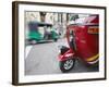 Tuk-Tuks in Old Town of Galle Fort, Galle, Sri Lanka-Ian Trower-Framed Photographic Print