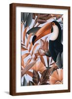 Tukan-The Tropic Vibe-Framed Art Print