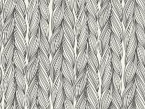 Seamless Pattern with Tropical Palm Leaves-tukkki-Art Print