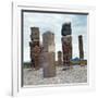 Tula: Toltec Monuments-null-Framed Giclee Print