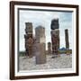 Tula: Toltec Monuments-null-Framed Giclee Print