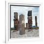 Tula: Toltec Monuments-null-Framed Giclee Print