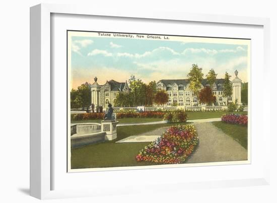 Tulane University, New Orleans, Louisiana-null-Framed Art Print