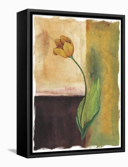 Tulip Abstract, no. 2-null-Framed Stretched Canvas