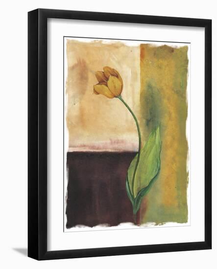 Tulip Abstract, no. 2-null-Framed Art Print