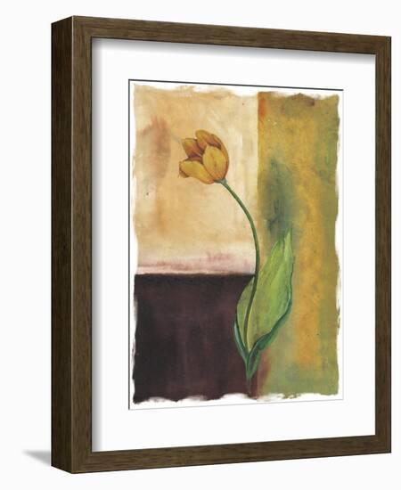 Tulip Abstract, no. 2-null-Framed Art Print