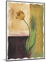 Tulip Abstract, no. 2-null-Mounted Art Print