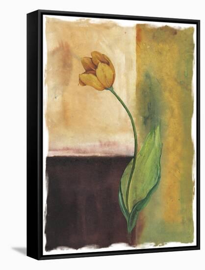 Tulip Abstract, no. 2-null-Framed Stretched Canvas