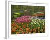 Tulip and Hyacinth Garden, Keukenhof Gardens, Lisse, Netherlands, Holland-Adam Jones-Framed Photographic Print