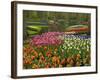 Tulip and Hyacinth Garden, Keukenhof Gardens, Lisse, Netherlands, Holland-Adam Jones-Framed Photographic Print