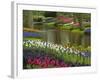 Tulip and Hyacinth Garden, Keukenhof Gardens, Lisse, Netherlands, Holland-Adam Jones-Framed Photographic Print