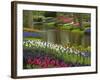 Tulip and Hyacinth Garden, Keukenhof Gardens, Lisse, Netherlands, Holland-Adam Jones-Framed Photographic Print