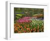 Tulip and Hyacinth Garden, Keukenhof Gardens, Lisse, Netherlands, Holland-Adam Jones-Framed Photographic Print