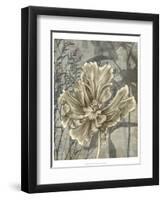 Tulip and Wildflowers II-Jennifer Goldberger-Framed Art Print