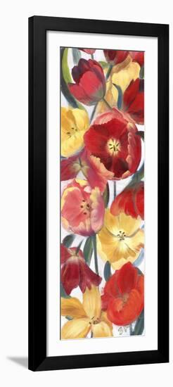 Tulip Array Panel II-Sandra Iafrate-Framed Premium Giclee Print