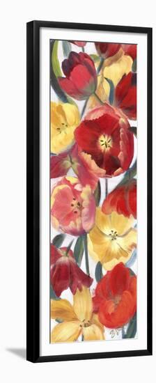 Tulip Array Panel II-Sandra Iafrate-Framed Premium Giclee Print