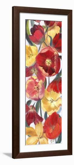 Tulip Array Panel II-Sandra Iafrate-Framed Art Print