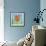 Tulip Blue White Spot Background, 2013-Jennifer Abbott-Framed Giclee Print displayed on a wall