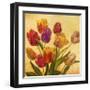 Tulip Bouquet-Emma Styles-Framed Art Print