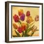 Tulip Bouquet-Emma Styles-Framed Art Print