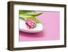 Tulip, Bowl, Porcelain, Pink, Table-Sebastian Scheuerecker-Framed Photographic Print