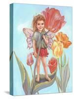 Tulip Fairy-Judy Mastrangelo-Stretched Canvas